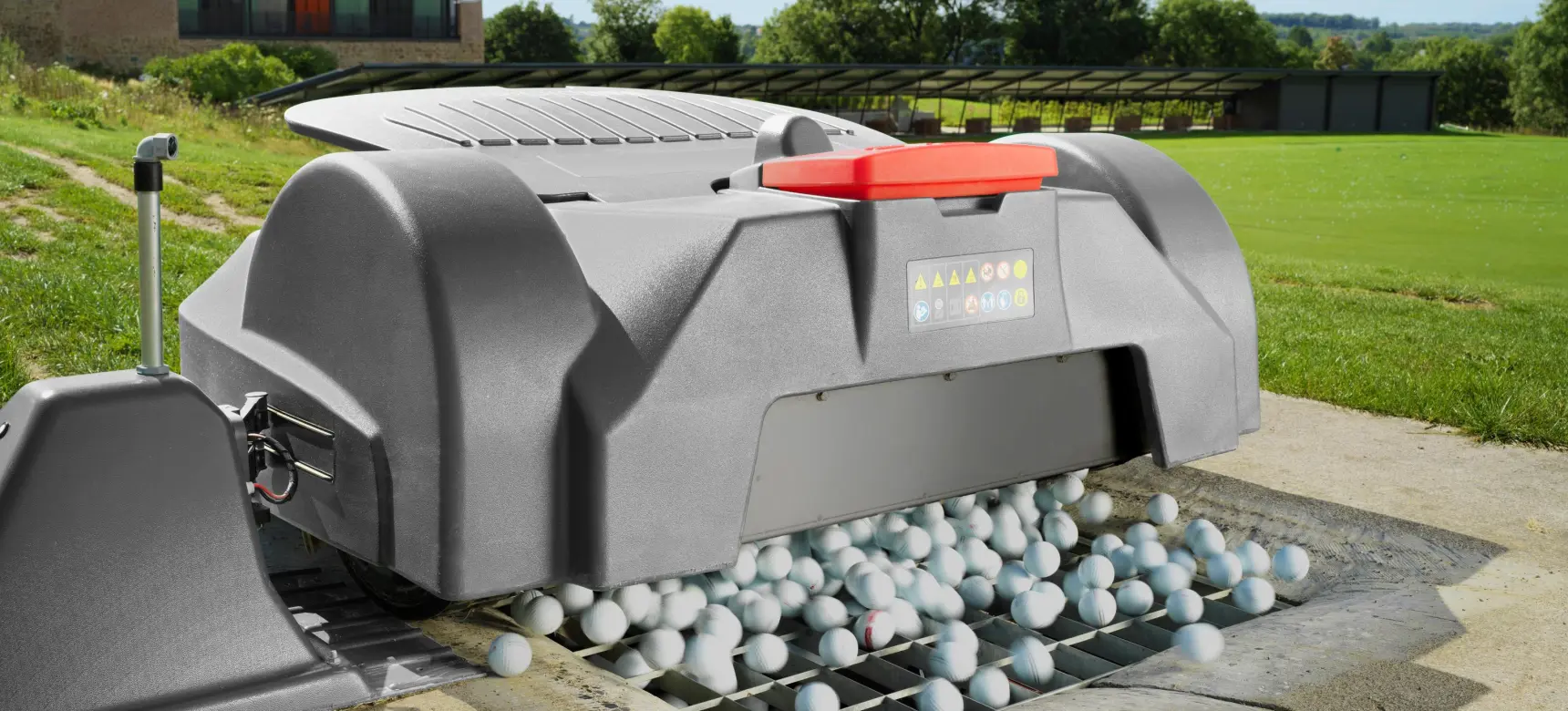 RangePicker : RangePicker unloading golf balls