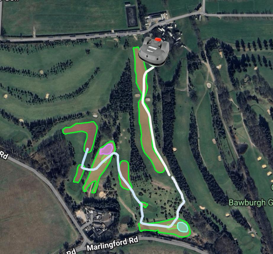 MyRobot view for Bawburgh